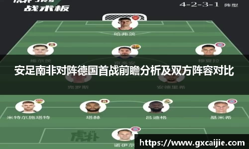 安足南非对阵德国首战前瞻分析及双方阵容对比